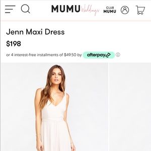 SHOW ME YOUR MUMU Jenn Maxi Dress in Show Me Ring